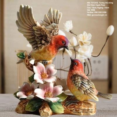 Tượng Thủ Công Đôi Chim Hạnh Phúc